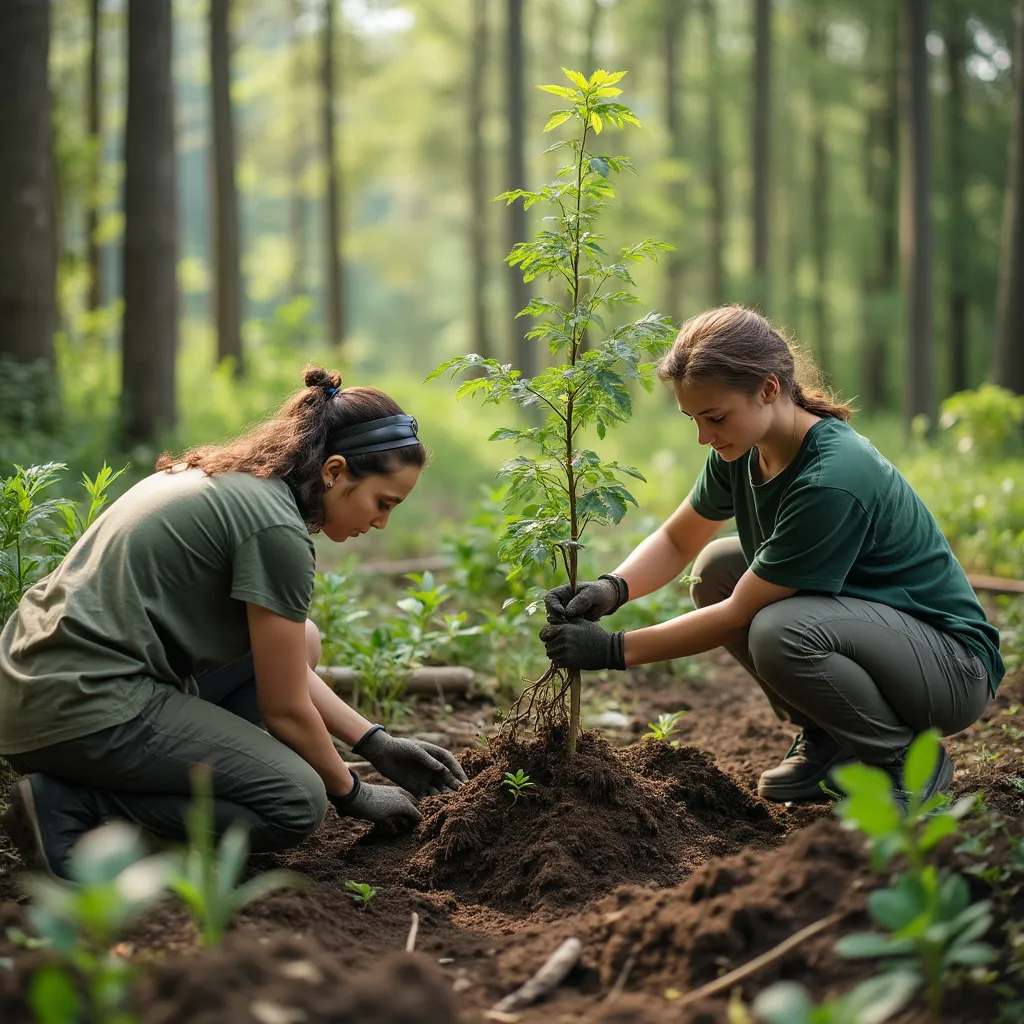 Proyecto de reforestación comunitaria
