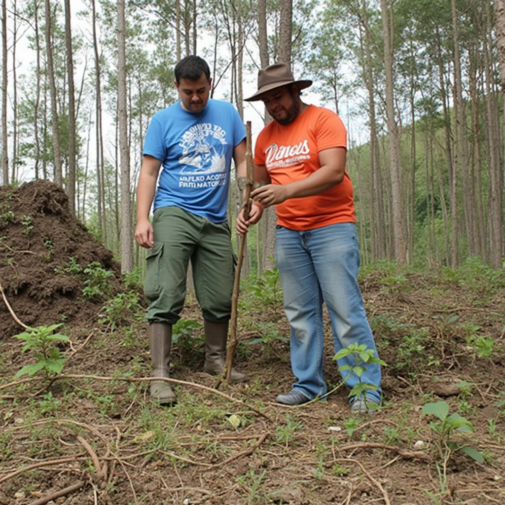 Bosque reforestado